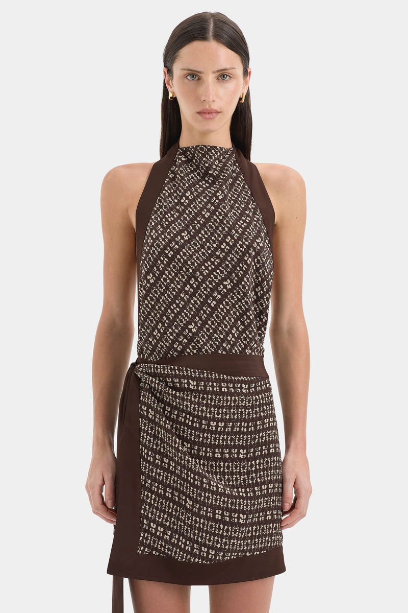 Astrid Open Back Mini Dress
