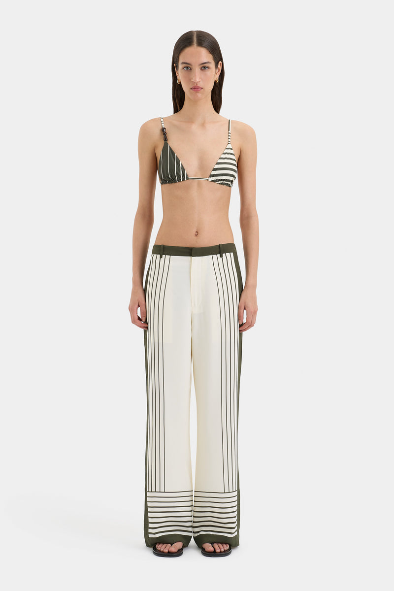 SIR the label Leilana Tailored Pant Garden Stripe