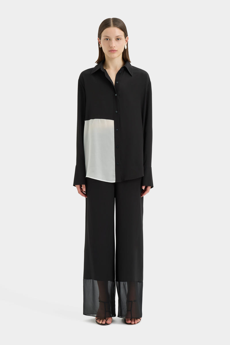 SIR the label Adrienne Shirt MONOCROME