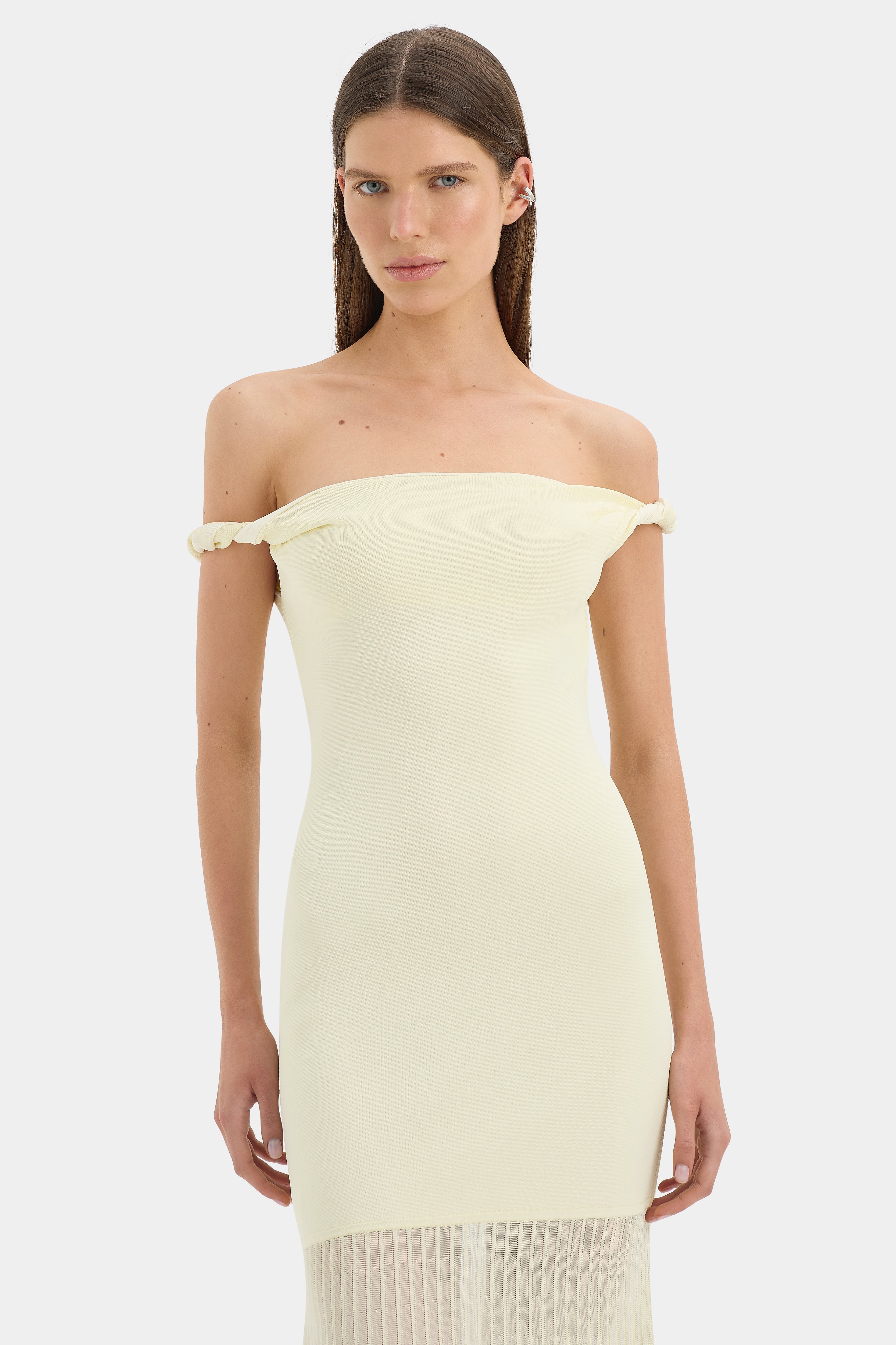 Elia Off Shoulder Twist Dress