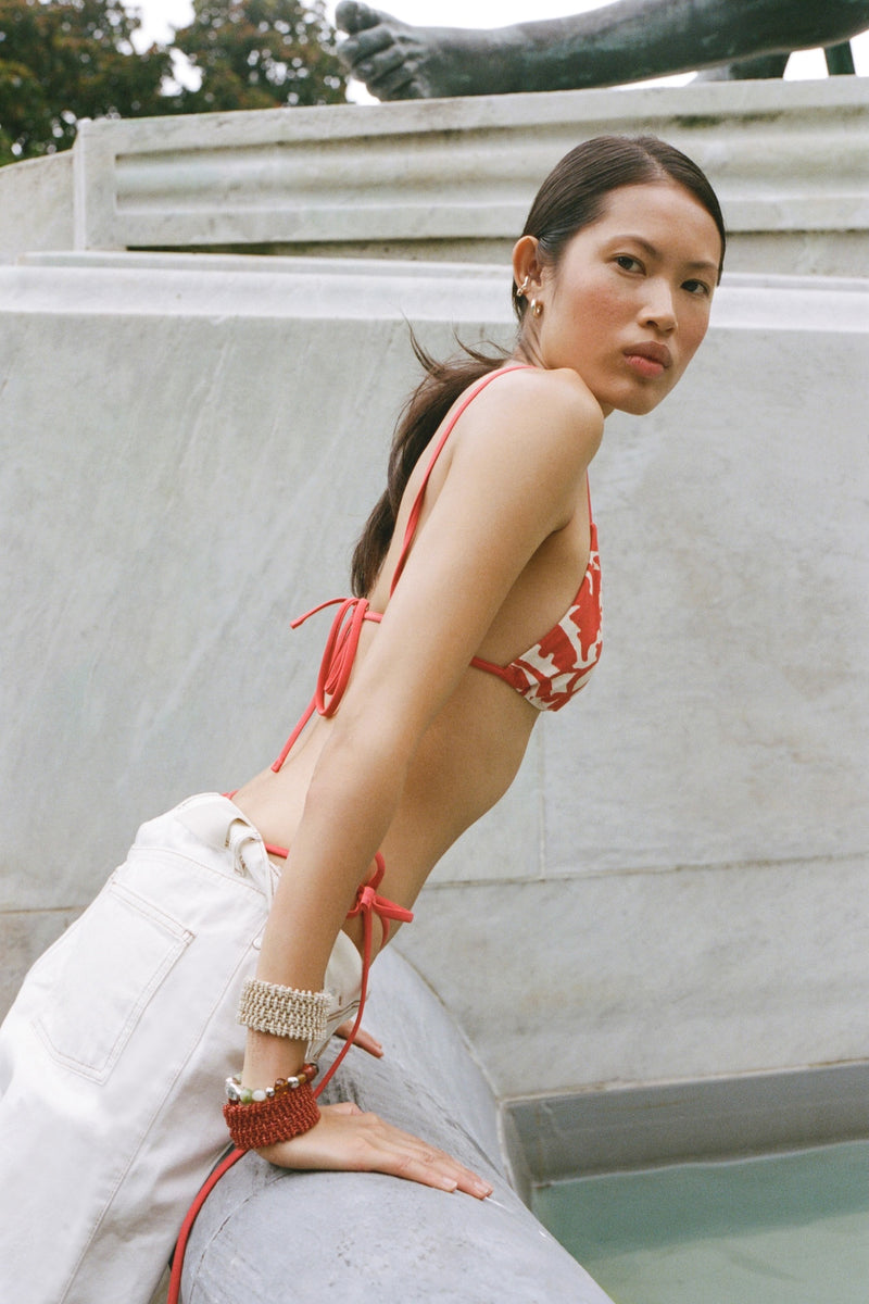Palmera String Triangle Top
