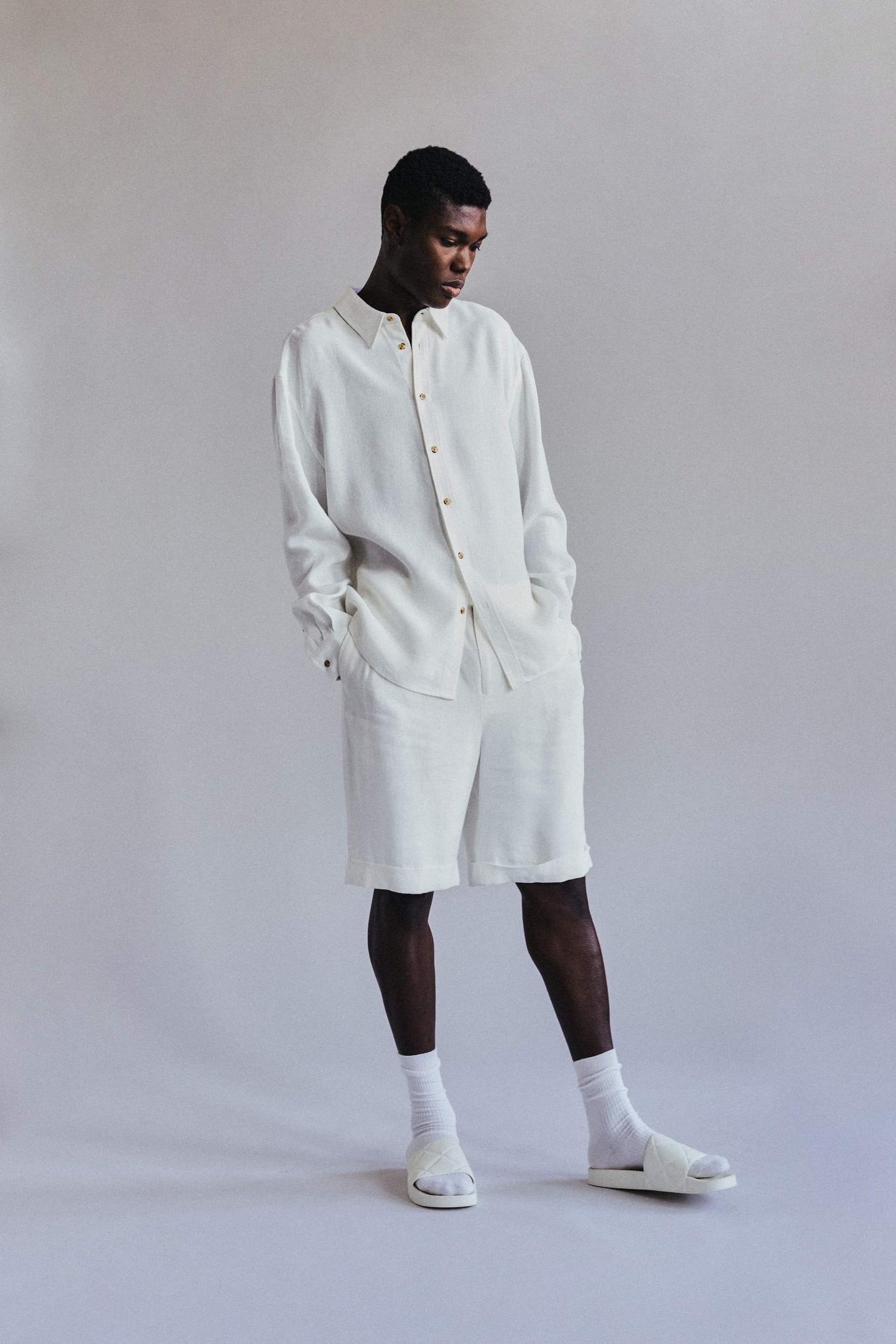 SIR the label CLEMENT SHORT IVORY