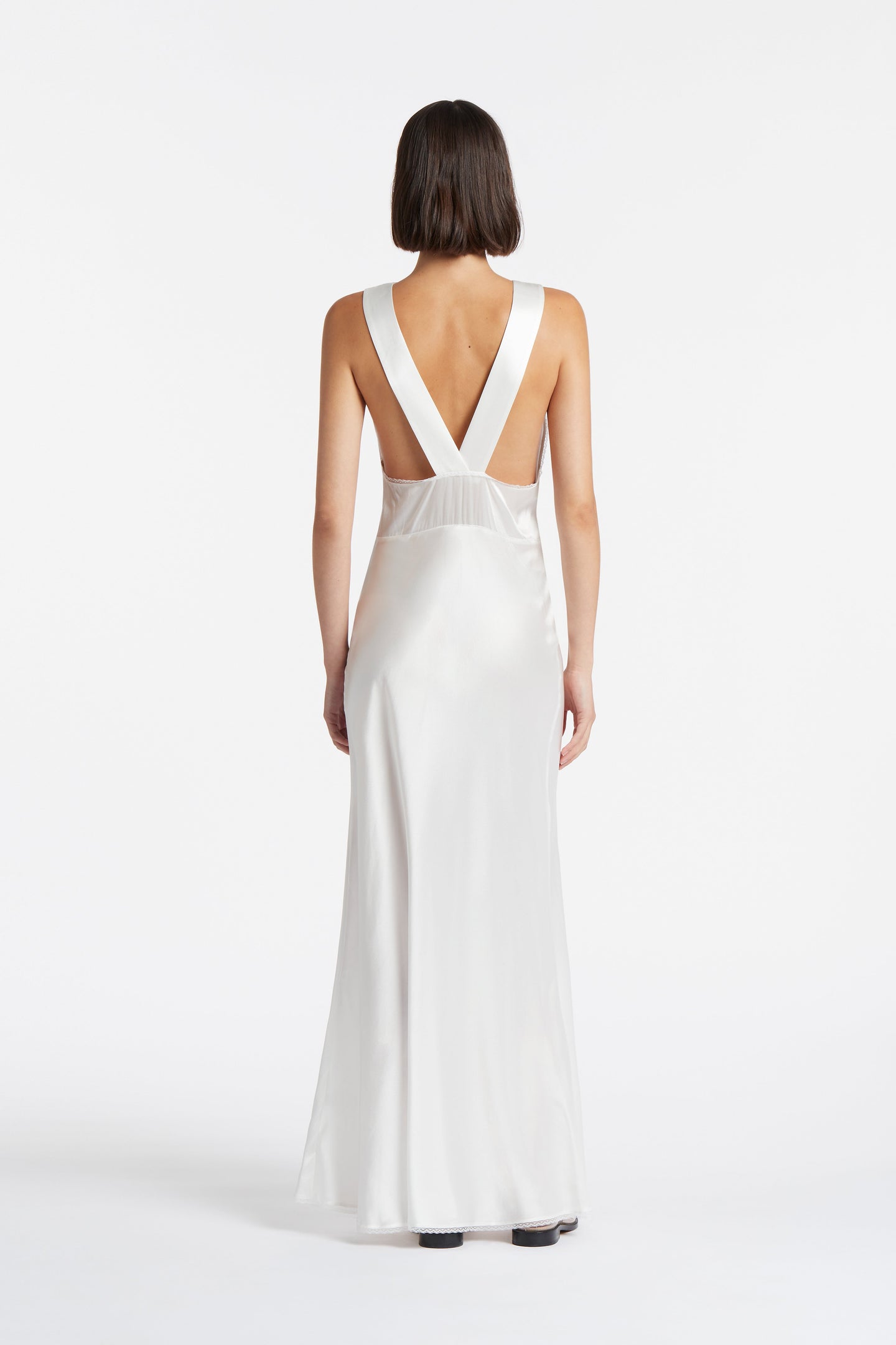 SIR the label Aries Cut Out Gown IVORY