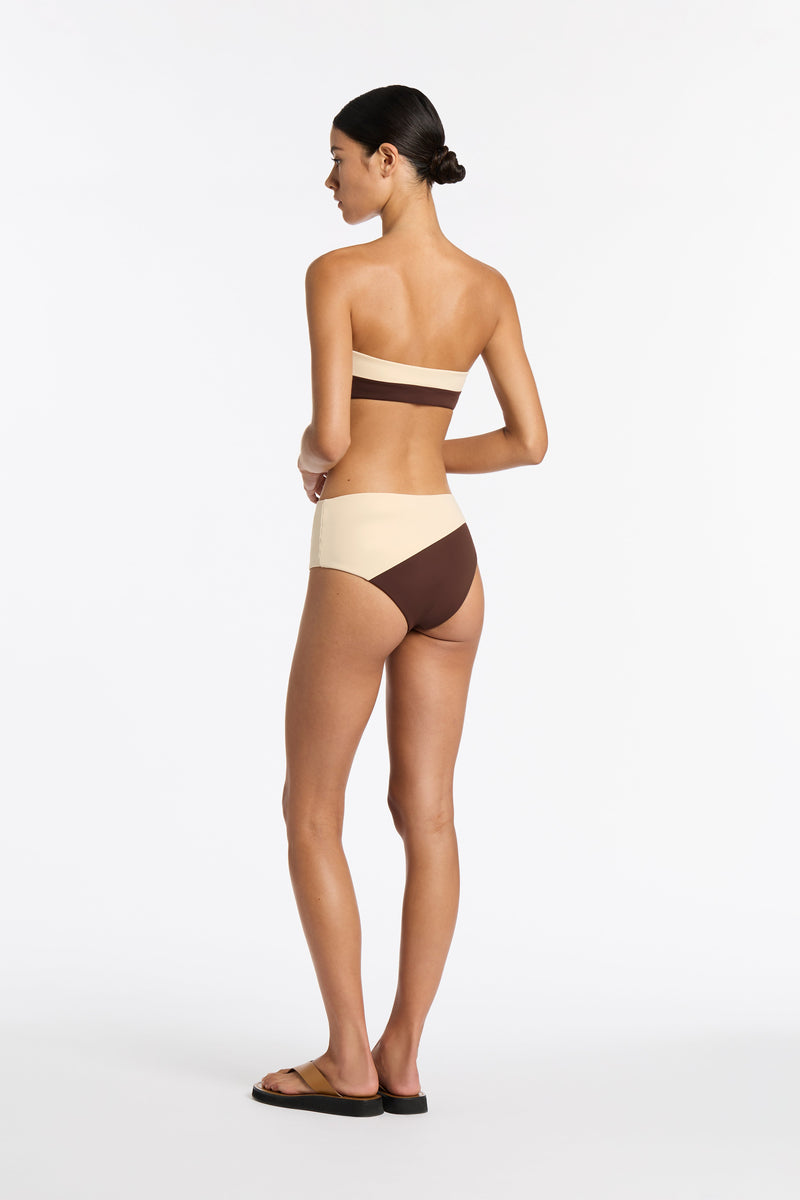 SIR the label Jeanne Bandeau BUTTER / CHOCOLATE