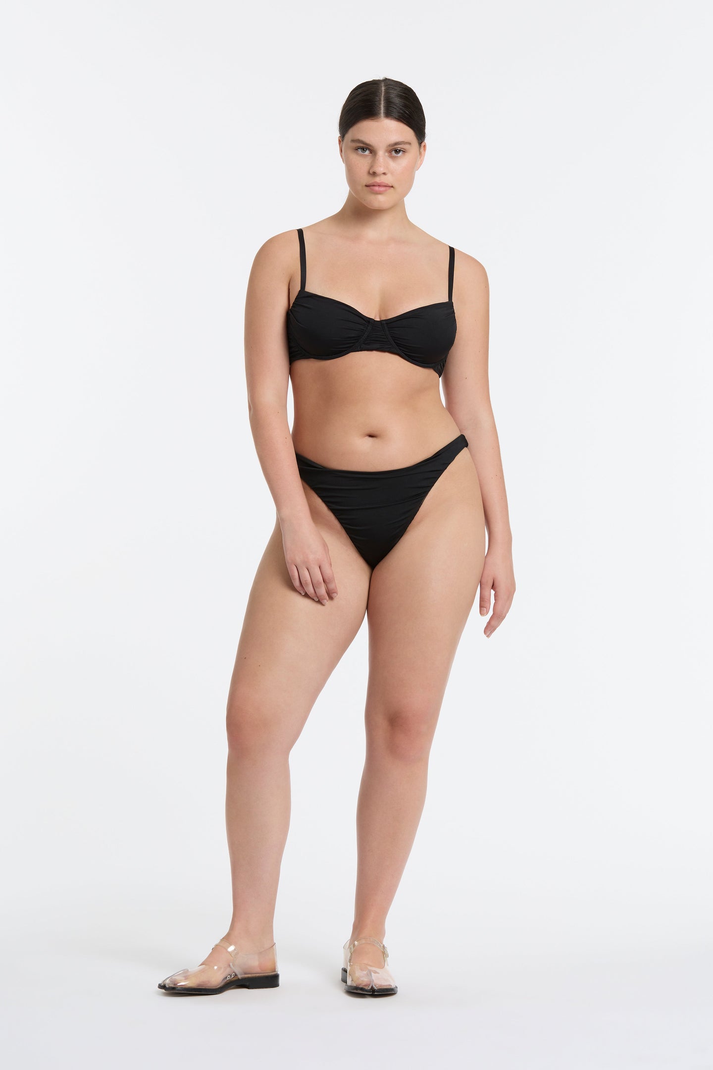 SIR the label Eloi Ruched Brief BLACK