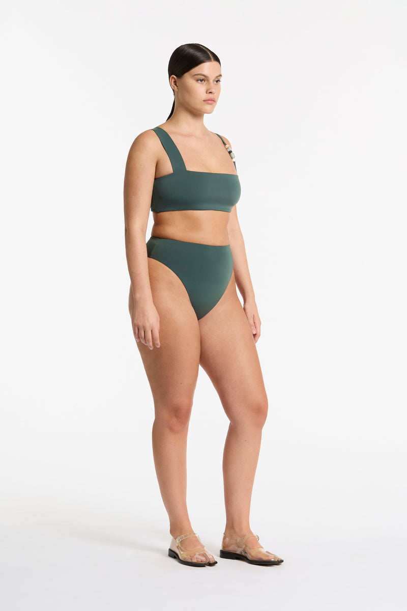 SIR the label Maxime Beaded Bandeau Petrol