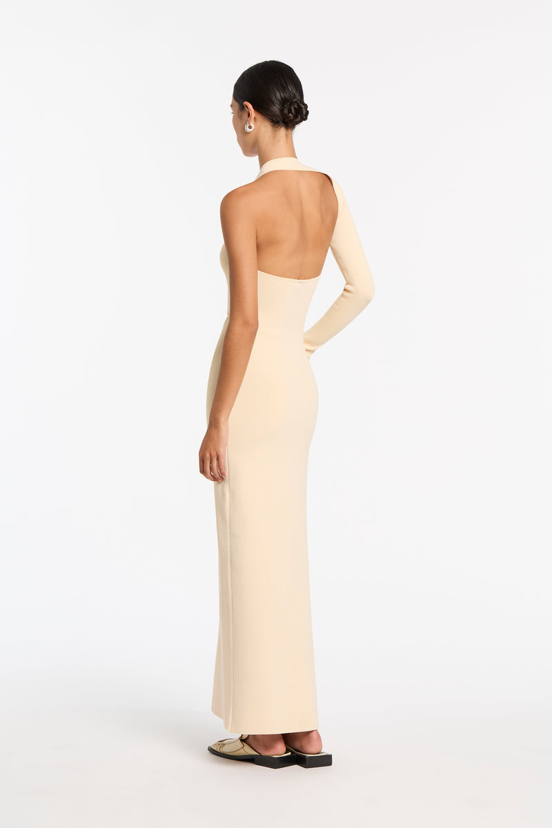 SIR the label Manifesto Sleeve Midi Dress Butter