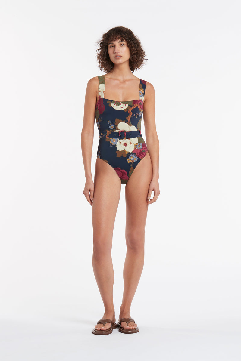 SIR the label Garcia Belted One Piece GARCIA FLORAL PRINT