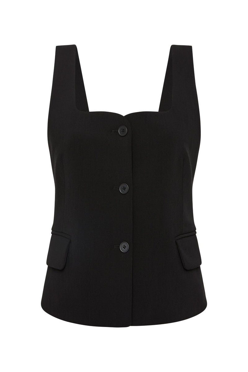 Shop The Chilli Relaxed Ladies Sleeveless Jacket Online