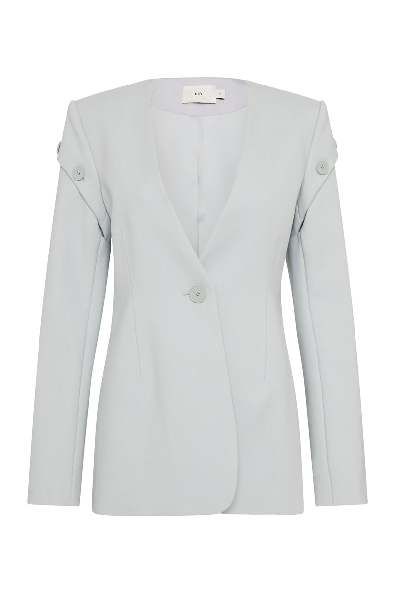 SIR the label Sandrine Deconstructed Blazer ICE BLUE
