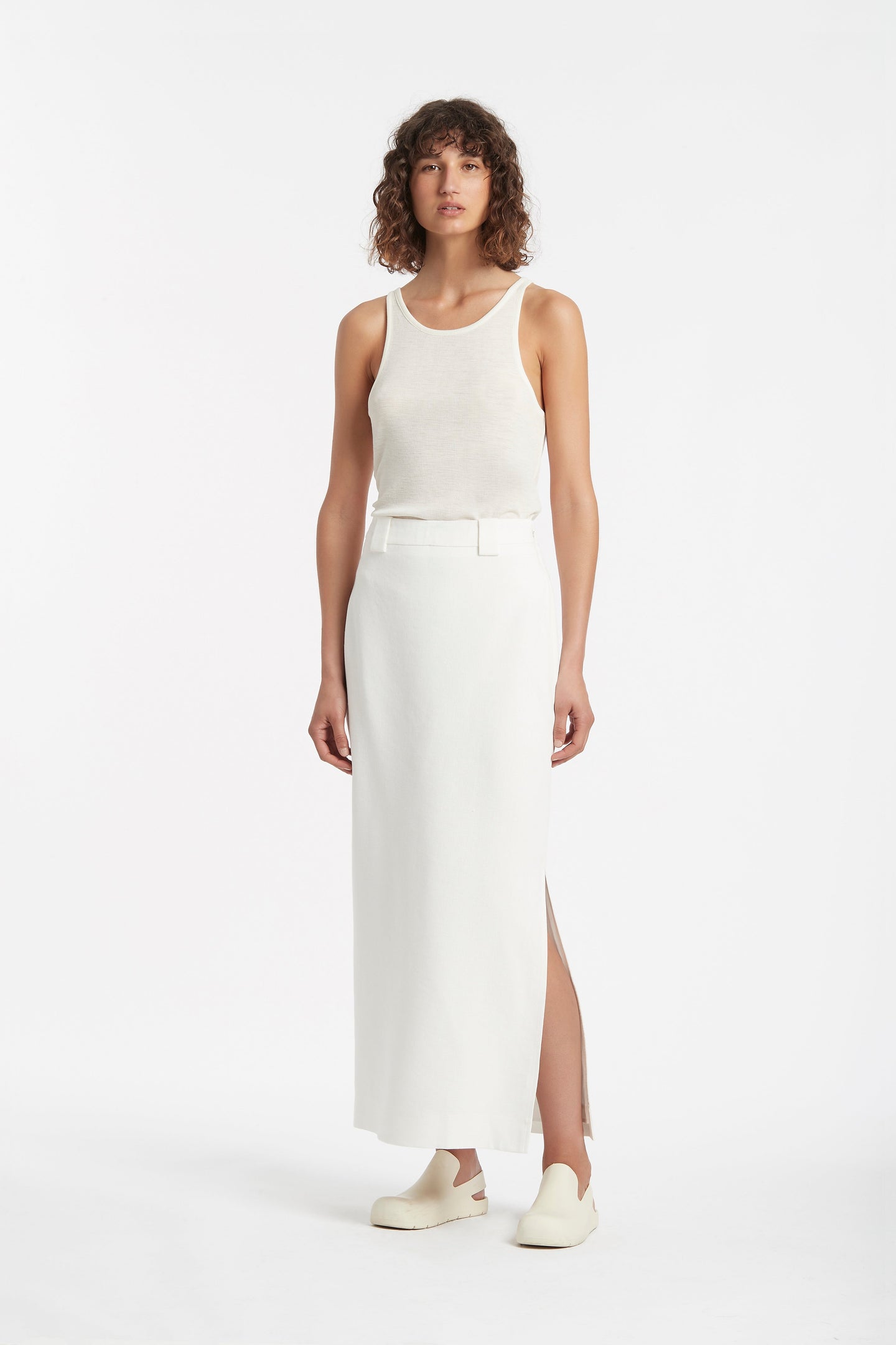 SIR the label RUDI TANK IVORY