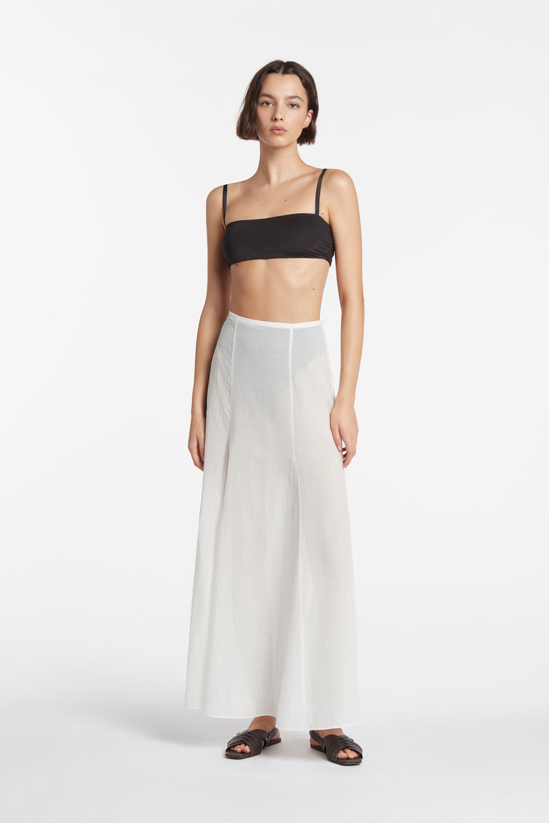 SIR the label Pascal Midi Skirt IVORY