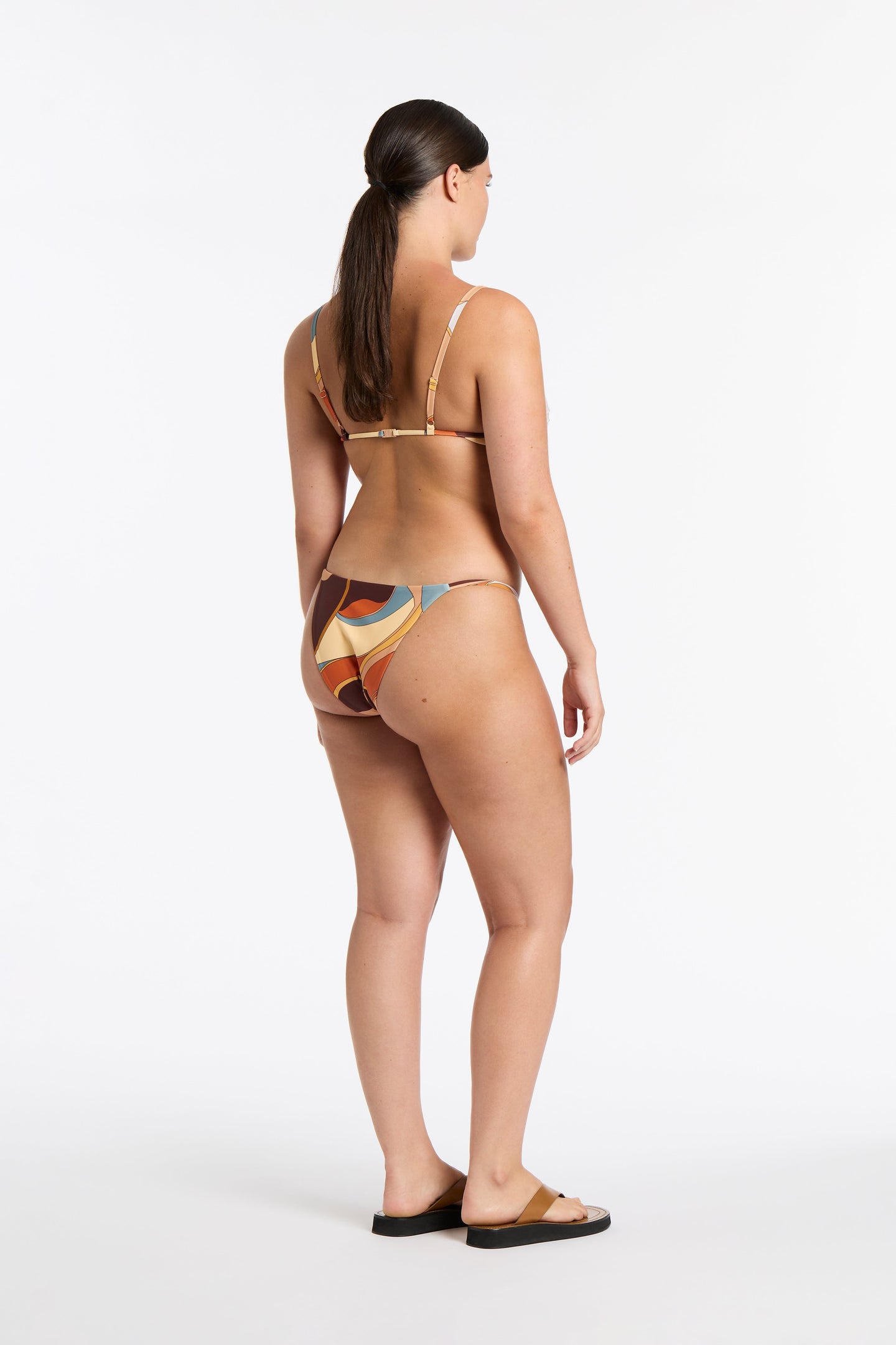 SIR the label Vista Gathered Bikini Brief VISTA PRINT