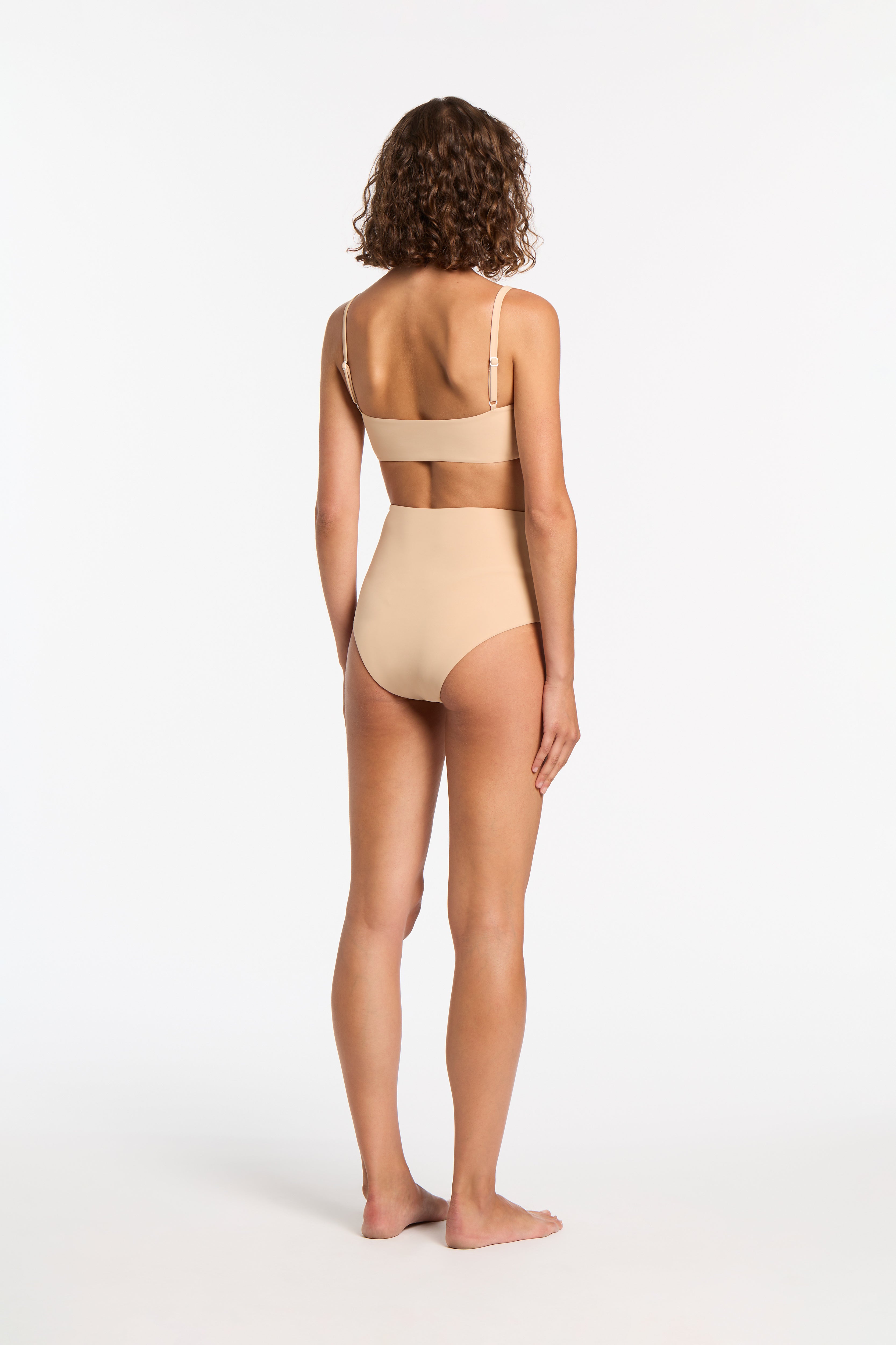 High Waisted Leg Brief