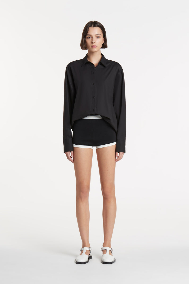 SIR the label Evalina Brief BLACK / WHITE