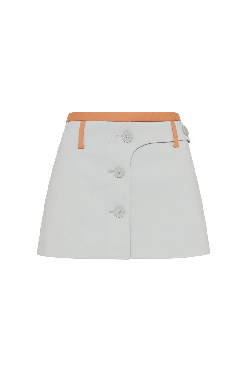SIR the label Sandrine Mini Skirt ICE BLUE