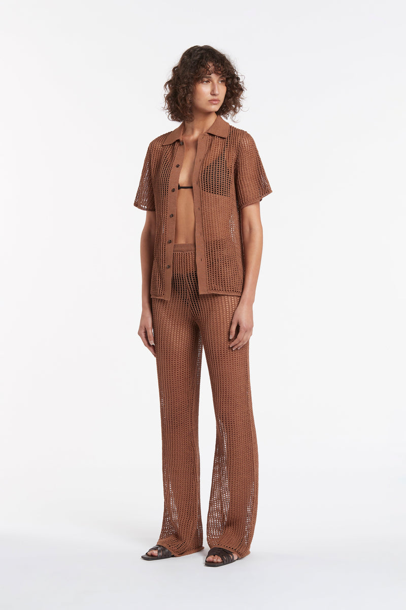 SIR the label Dulcie Pant CHOCOLAT
