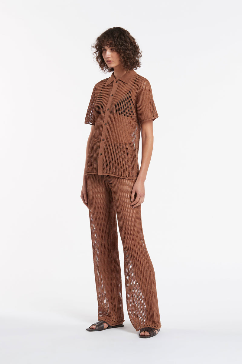 SIR the label Dulcie Pant CHOCOLAT