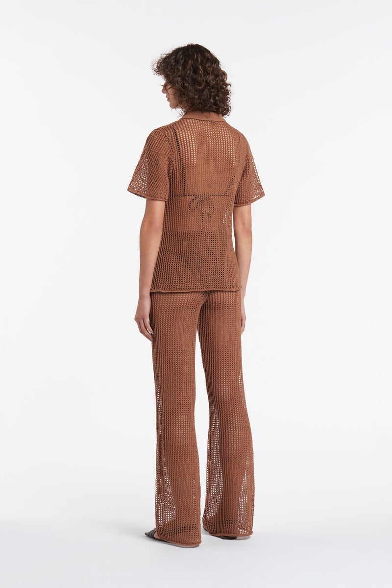 SIR the label Dulcie Pant CHOCOLAT