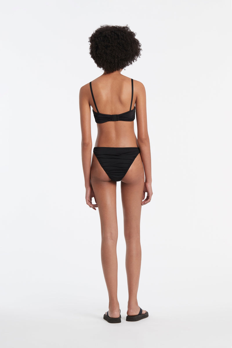 SIR the label Eloi Ruched Brief BLACK