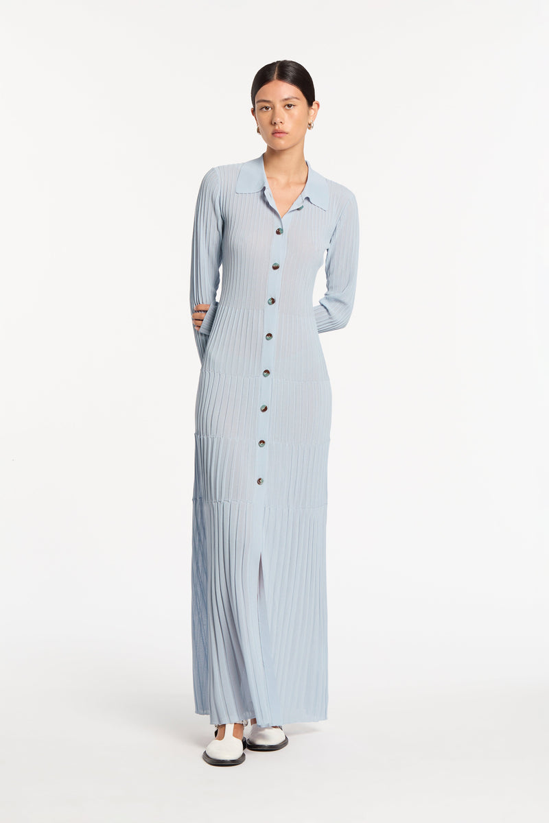 Eva Buttoned Maxi Dress – SIR.