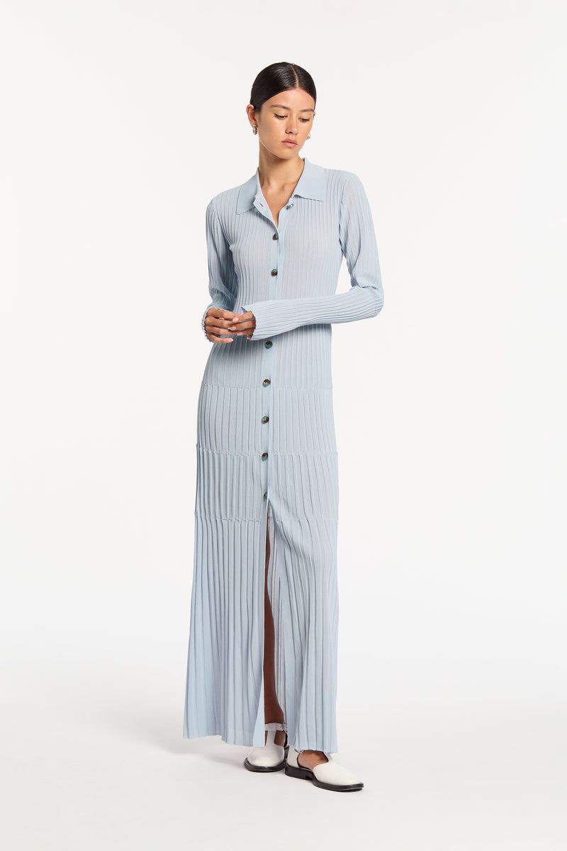 Eva Buttoned Maxi Dress – SIR.