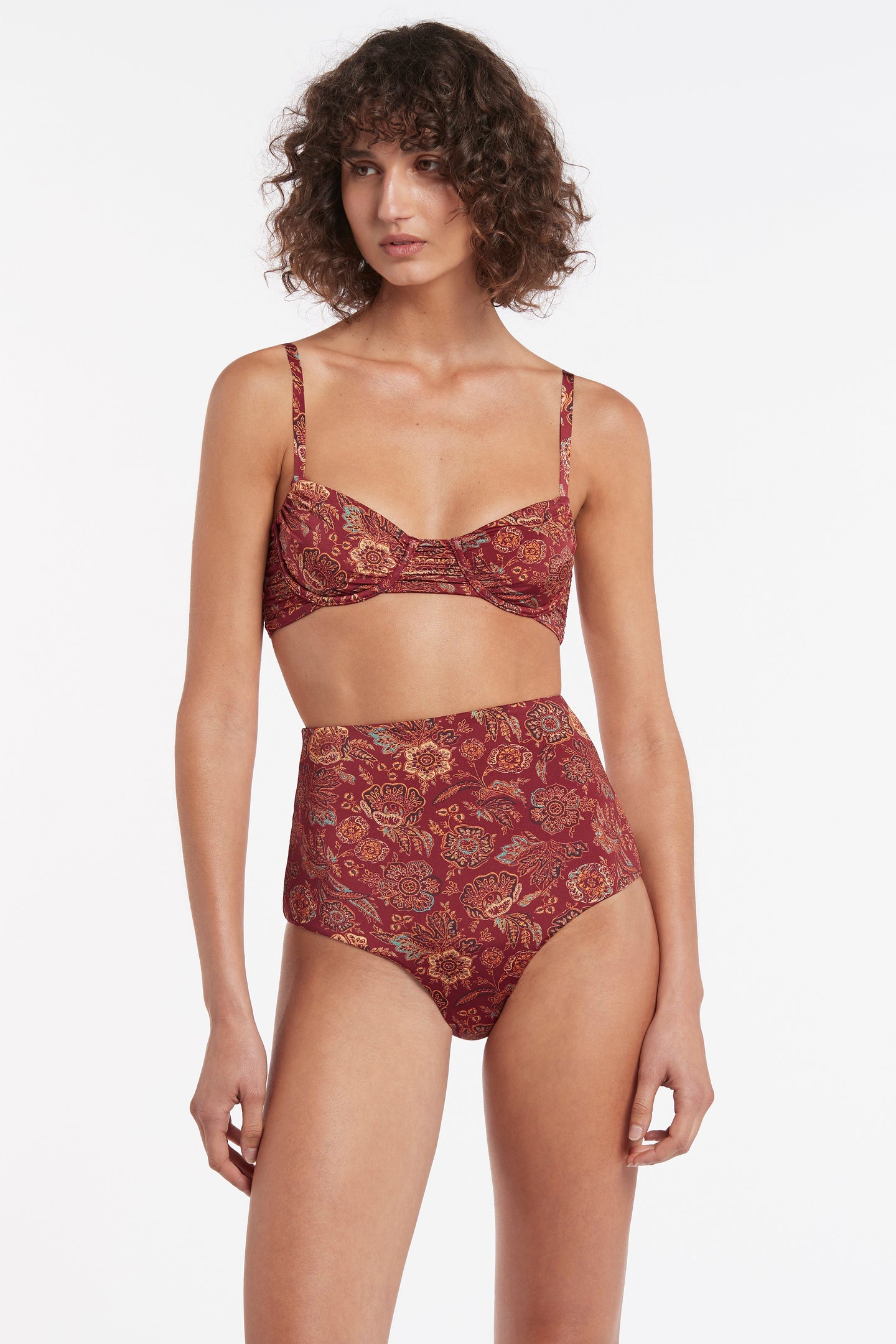 SIR the label Idalia Classic High Brief IDALIA FLORAL PRINT