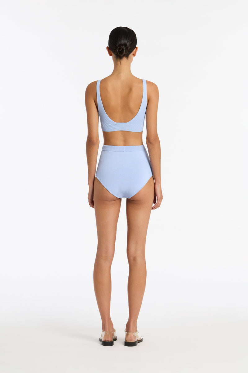 SIR the label Nadja High Brief ICE BLUE