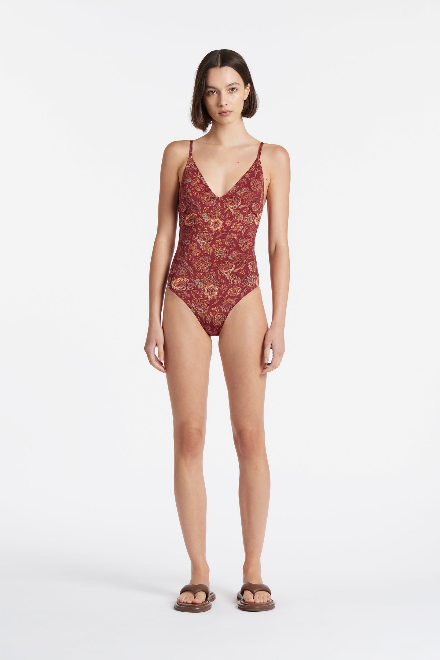 SIR the label Idalia V Neck One Piece IDALIA FLORAL PRINT