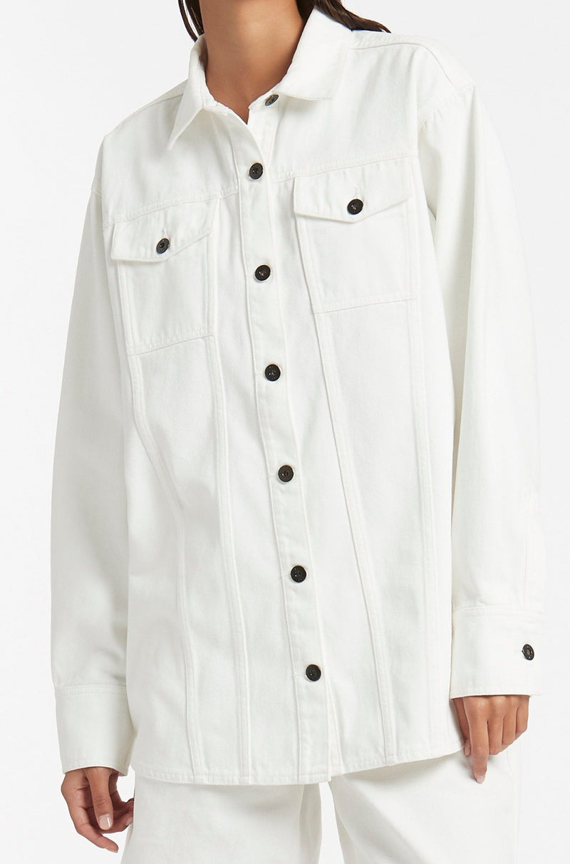 SIR the label CLASSIC SHIRT WHITE