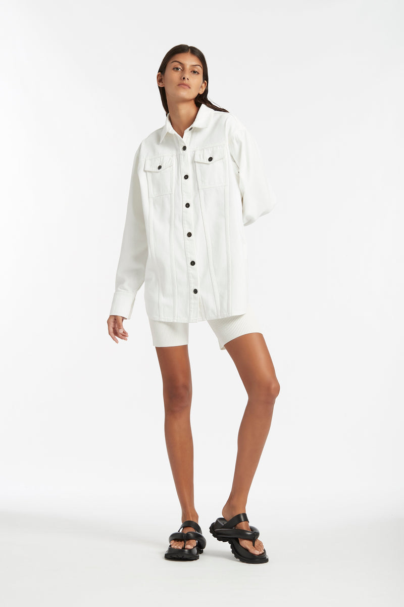 SIR the label CLASSIC SHIRT WHITE