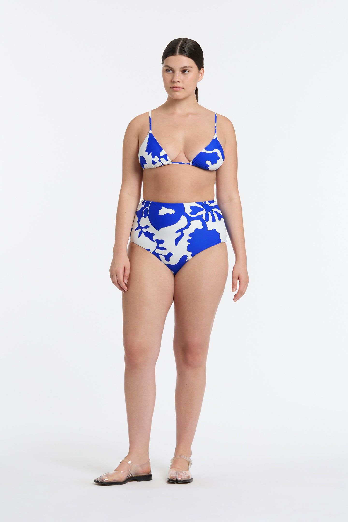 SIR the label Esme Classic High Brief MERCE ABSTRACT PRINT