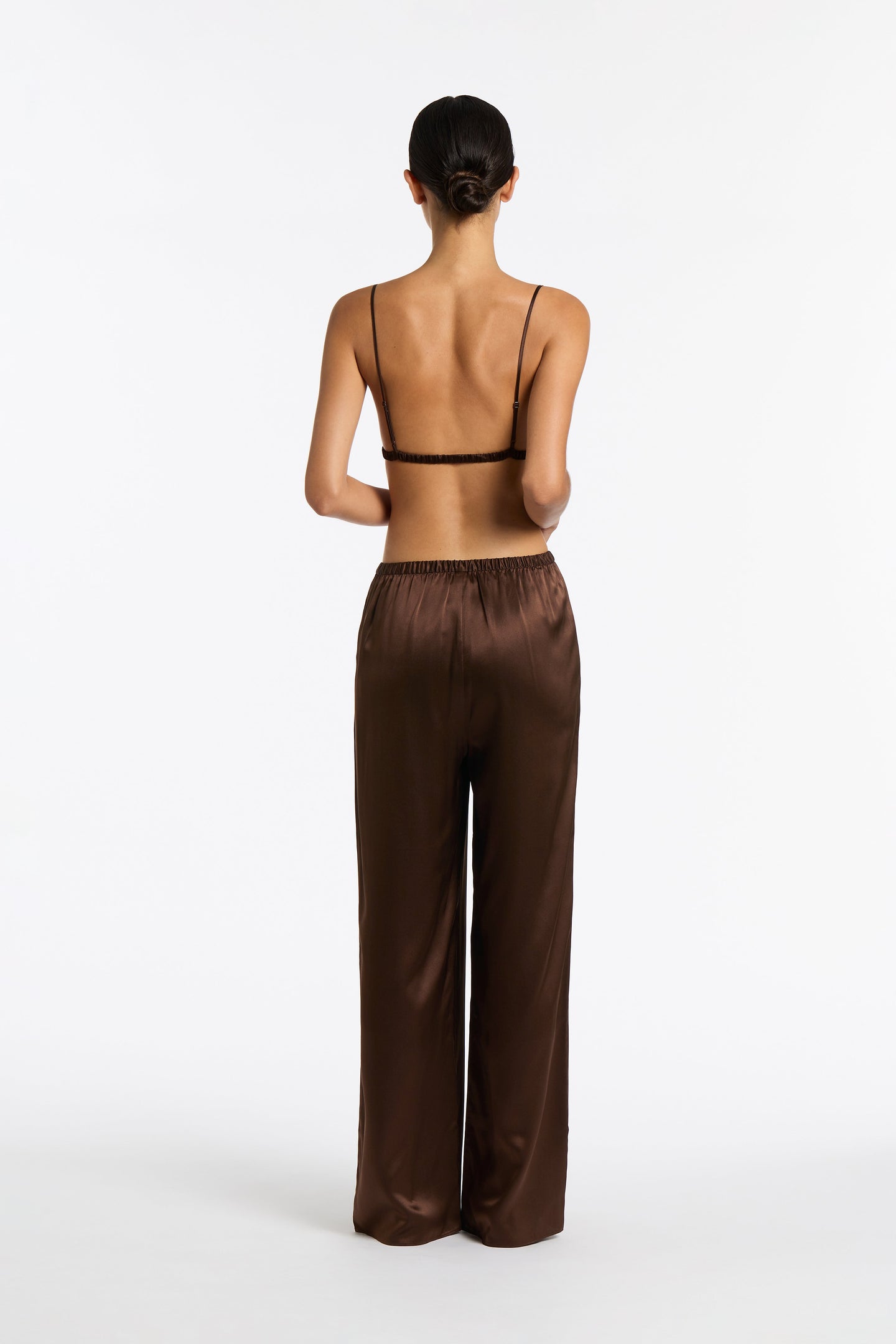 SIR the label Selita Pant CHOCOLATE