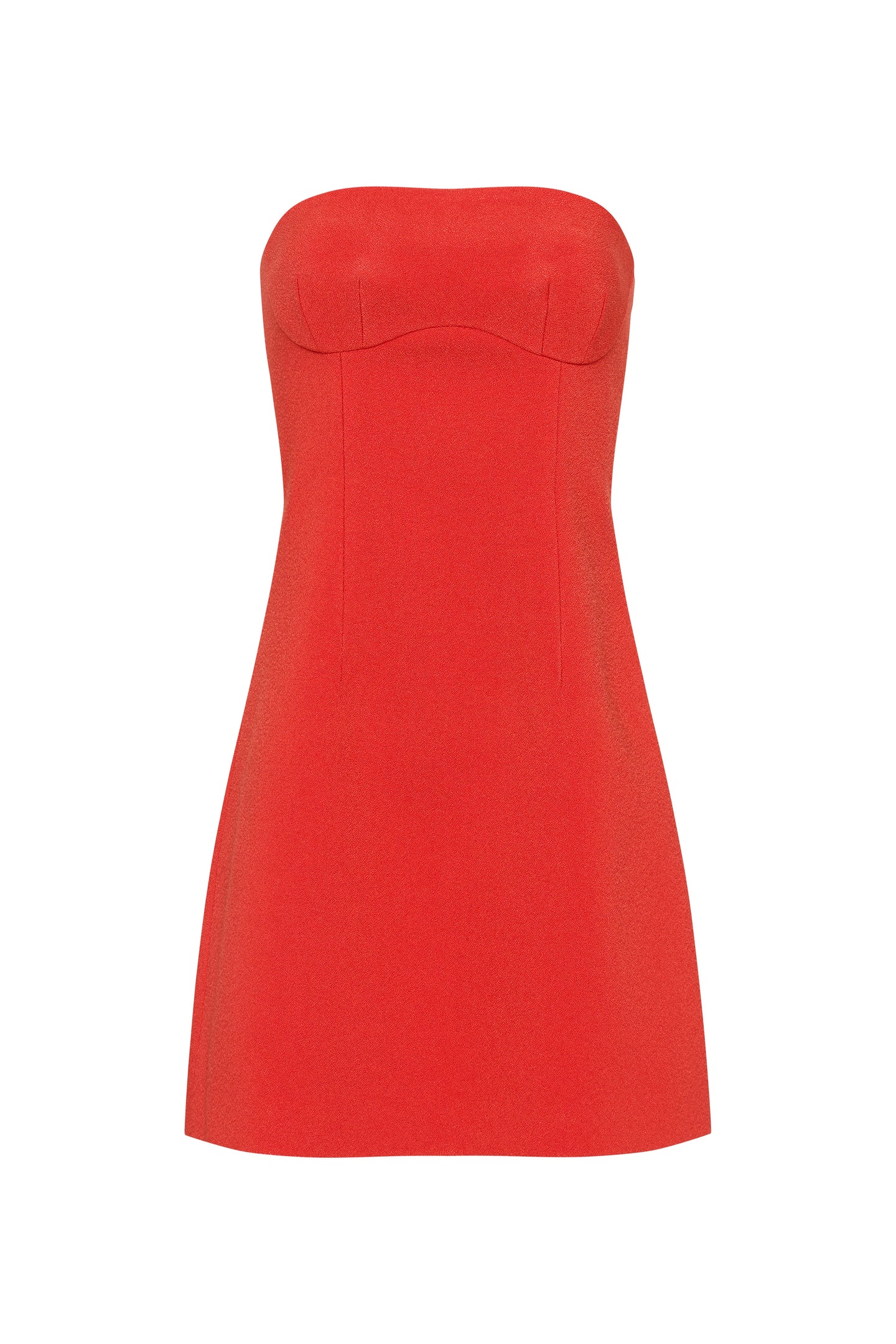 SIR the label Spoerri Sculpted Mini Dress Red