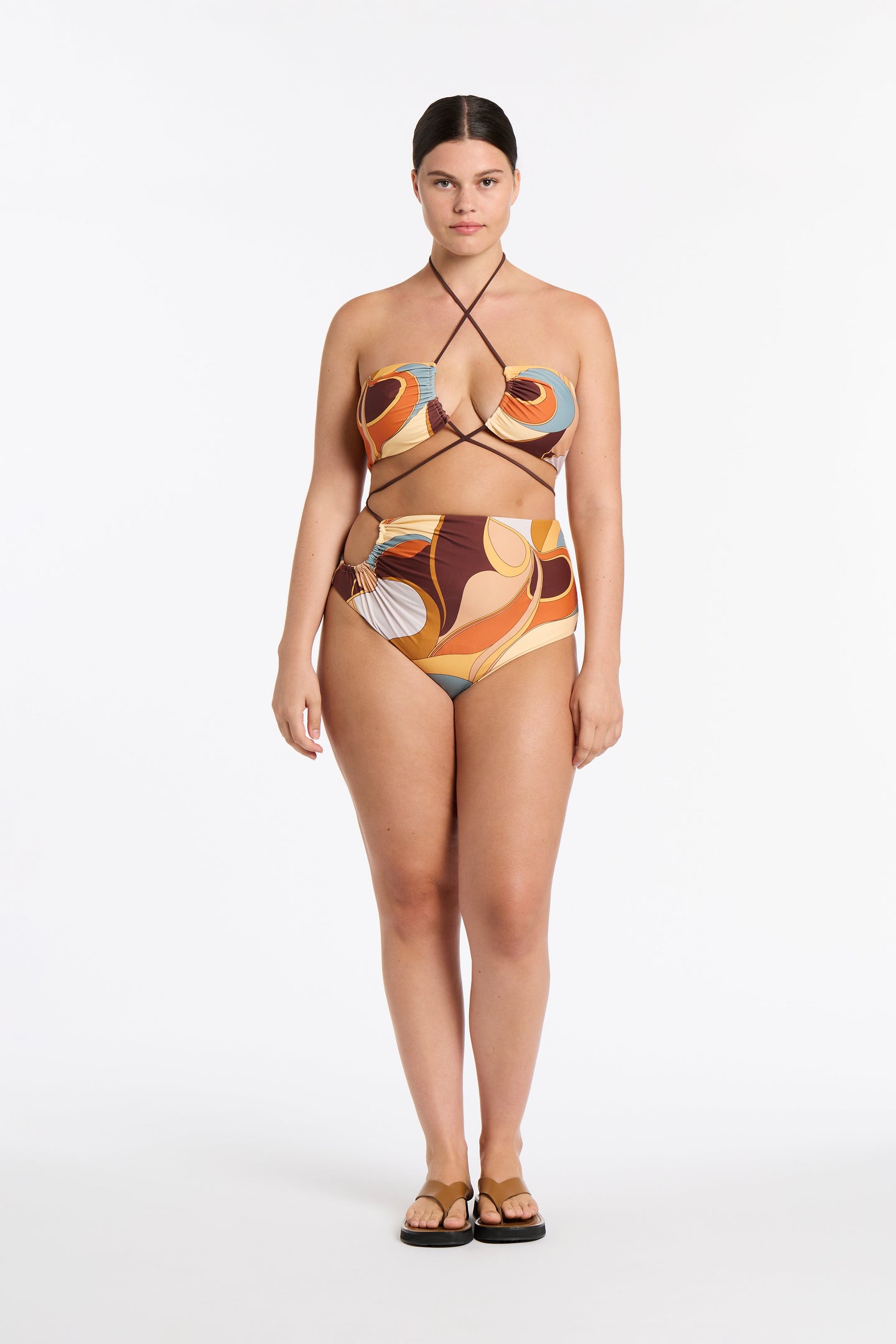 SIR the label Vista Wrap Tie One Piece VISTA PRINT