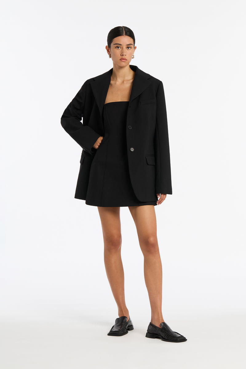 SIR the label MAXE STRAPLESS MINI DRESS BLACK