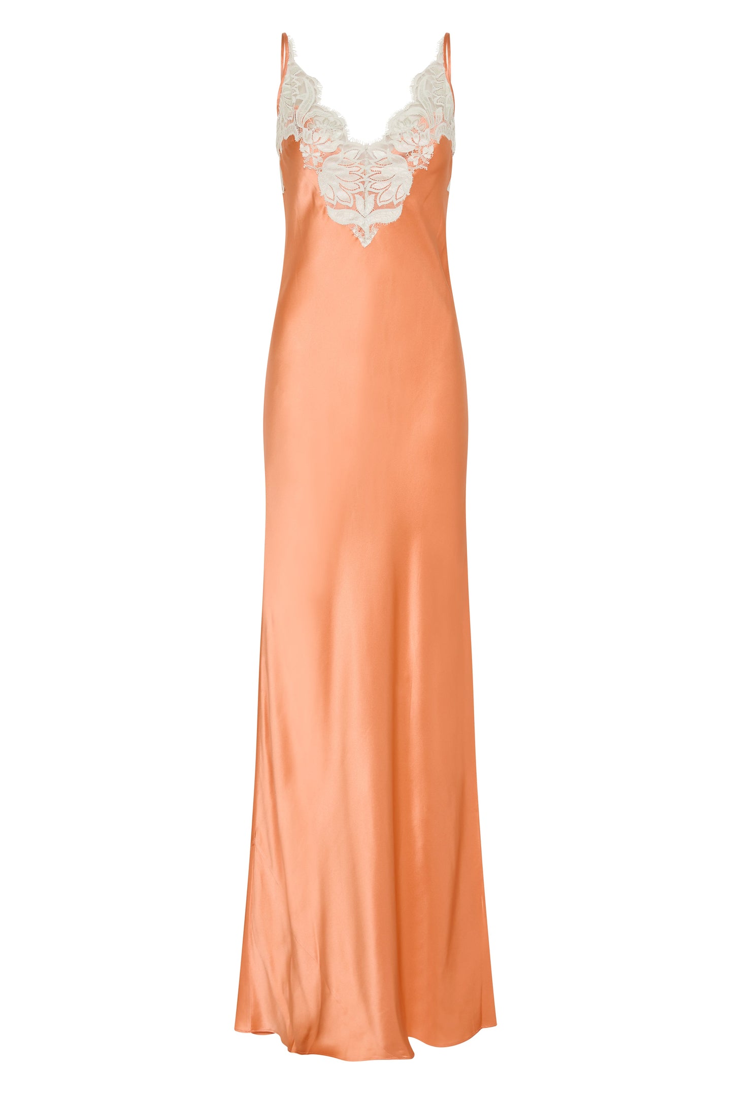 SIR the label Danseurs Lace Slip Dress Peach