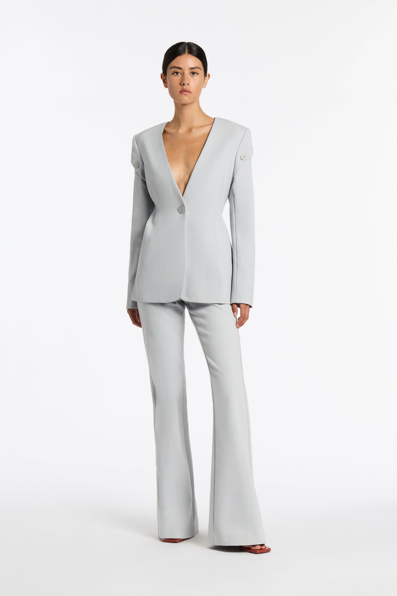 SIR the label Sandrine Deconstructed Blazer ICE BLUE