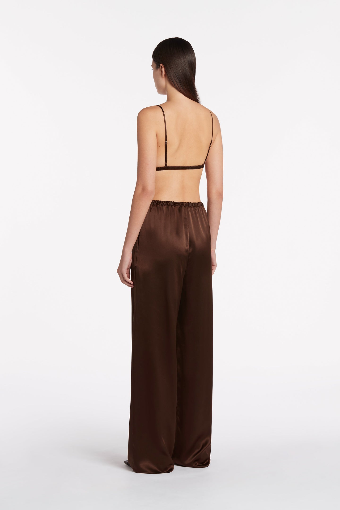 SIR the label Selita Bralette CHOCOLATE
