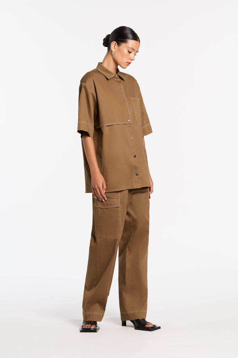 SIR the label Bourdelle Utility Pant Biscuit