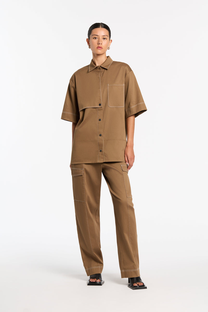 SIR the label Bourdelle Utility Pant Biscuit